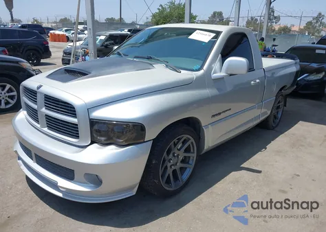 2005 Dodge Ram 1500 Srt-10 из США, поврежденный, VIN 3D3HA16H75G830570